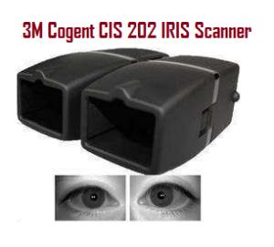 Cogent 3M CIS 202 High Speed Dual IRIS Scanner - Click Image to Close