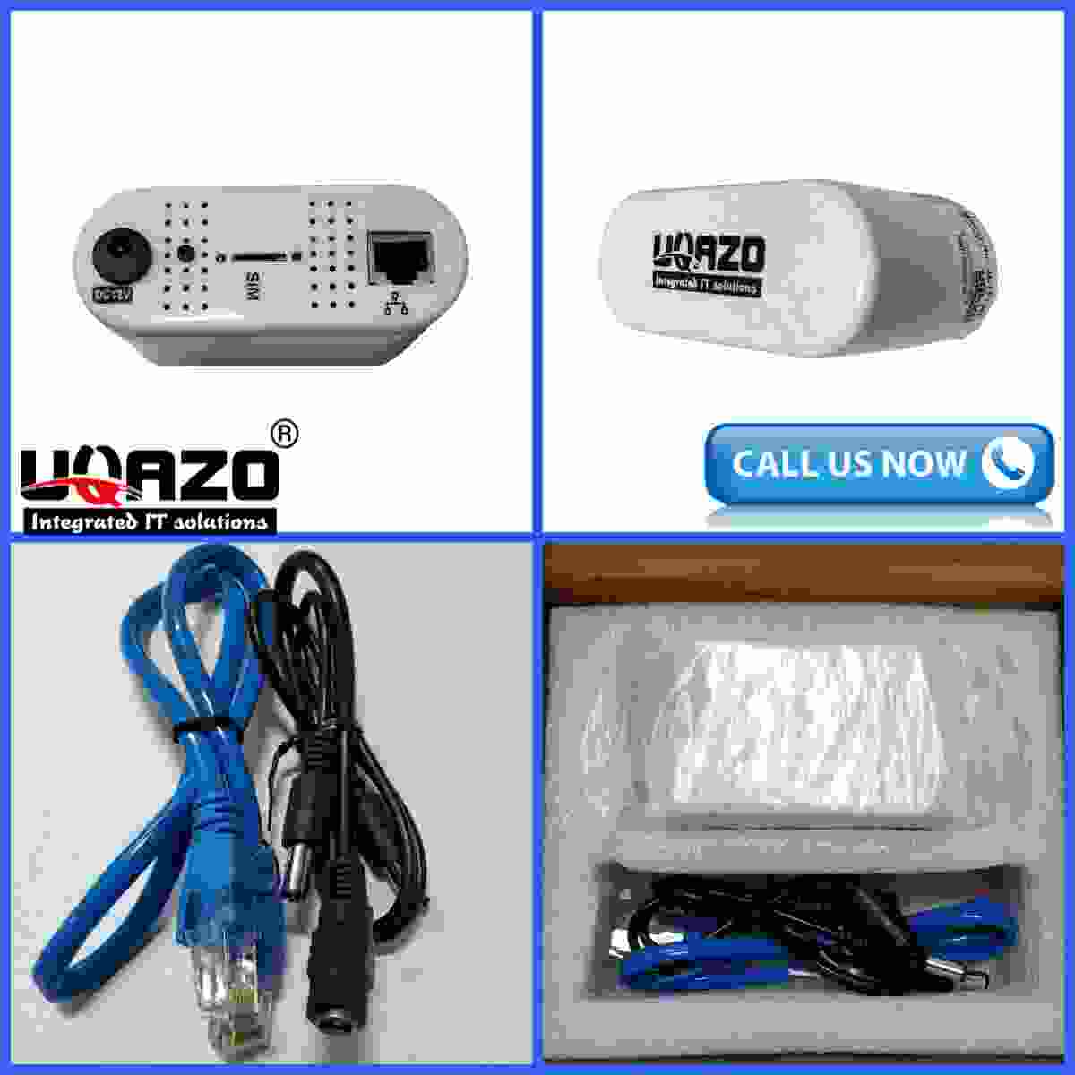 UQAZO 4G ROUTER+WIFI+LAN+Without Adapter+ WATERPROOF All GSM Sim Supported Special for CCTV Mini Modem