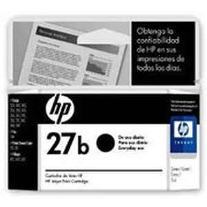 HP 27b Black Inkjet Print Cartridge