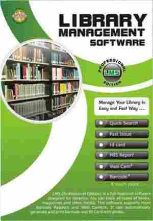 Library Management Software CD - Click Image to Close