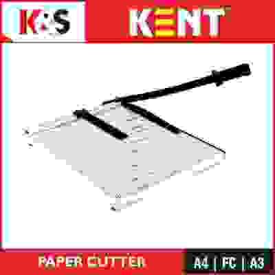 Kent A4 Size Plastic Grip Hand-held Paper Cutter