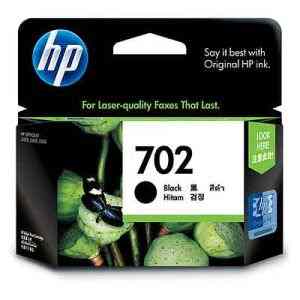 HP 702 Black Inkjet Print Cartridge - Click Image to Close