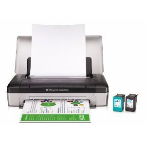 HP Officejet 100 Laptop Mobile Blutooth Printer - Click Image to Close