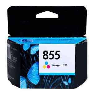 HP 855 Tri-color Inkjet Print Cartridge - Click Image to Close