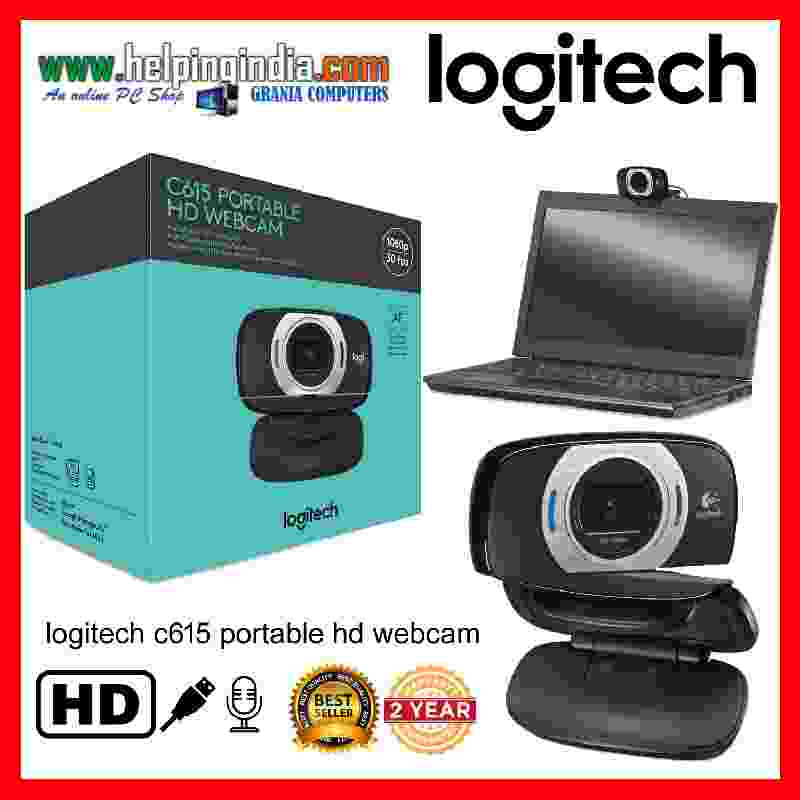 Logitech C615 HD Portable1080p with Autofocus USB Webcam