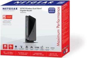 Netgear WNDR4000 N750 Dual Band Gigabit Wireless Router