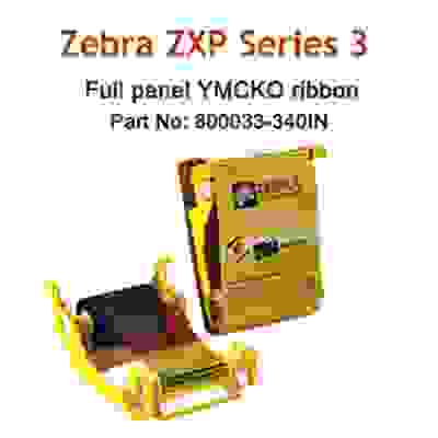 Zebra Pvc Printer Ribbon | Zebra ZXP3 YMCKO Ribbon Price 26 Apr 2024 Zebra Pvc Colour Ribbon online shop - HelpingIndia