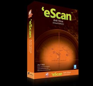 eScan AntiVirus (AV) Edition Software CD