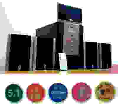 Computer Speaker | Bond IT5060 5.1 Speaker Price 25 Apr 2024 Bond Speaker Woofer online shop - HelpingIndia