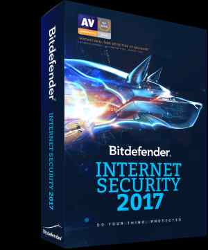 Bitdefender 2017 Internet Scrurity Software CD