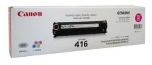 Canon 416M Magenta Printer Toner Cartridge - Click Image to Close