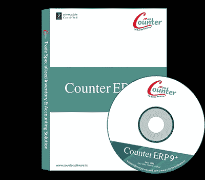 Counter ERP 9 GST Ready Standard Billing for POS, Retail, Distribution, Payroll, Manufacturing & Accounting Software