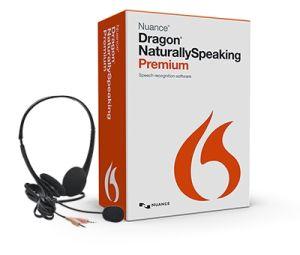 Dragon Naturally Speaking 15.x (without Mike) Premium Software DVD