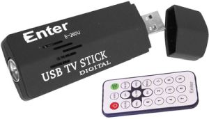 Tv Tuner Stick | Enter USB TV Feature Price 29 Mar 2024 Enter Tuner Record Feature online shop - HelpingIndia