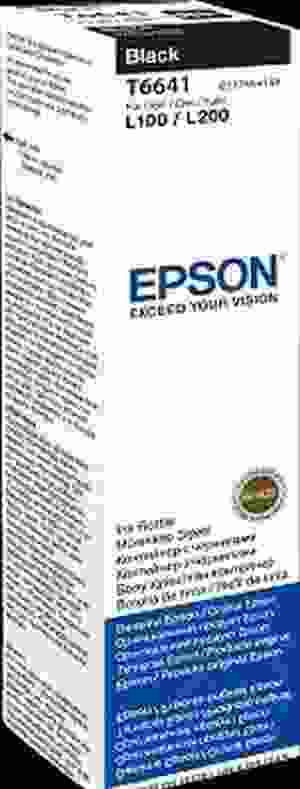 EPSON ORIGINAL BLACK/Color INK BOTTLE FOR L100/L110/L200/L210/L300/L355/L350 PRINTER - Click Image to Close