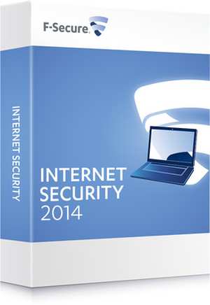 F-Secure Internet Security 2014 Software CD