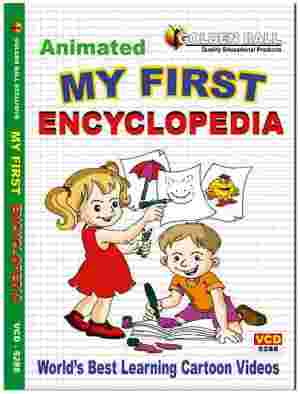Golden Ball Animated English DVD My First Encyclopedia