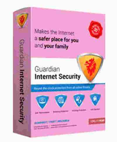 Guardian Internet Security for Desktop & Laptops Security Software