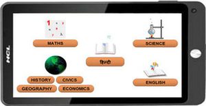 HCL MyEdu Tab (X1) - K12 With Class 12 Course Content Tablet - Click Image to Close