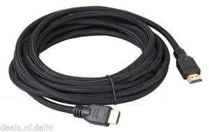 Hdmi 5m Cable | High Speed 5M Cable Price 20 Apr 2024 High 5m Hdmi Cable online shop - HelpingIndia