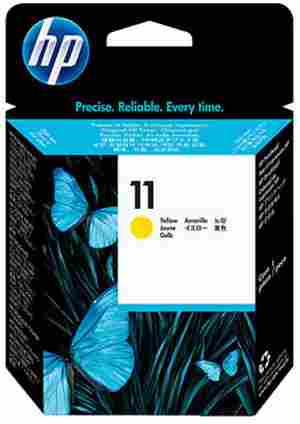 HP 11 Yellow Printhead - Click Image to Close
