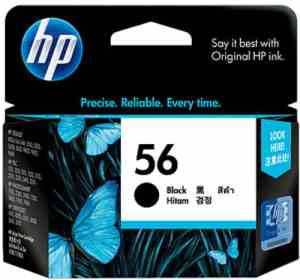 HP 56 Black Inkjet Print Cartridge - Click Image to Close
