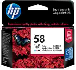 HP 58 Photo Inkjet Print Cartridge (C6658AC) - Click Image to Close