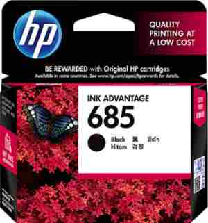 HP 685 Black Ink Cartridge - Click Image to Close