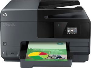HP - Officejet Pro 8610 e Multi-function Inkjet Printer - Click Image to Close