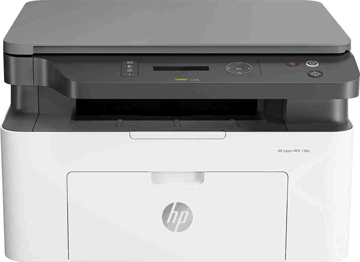 HP 136a MFP Multi Function Print Scan Copy Mono Laser Printer