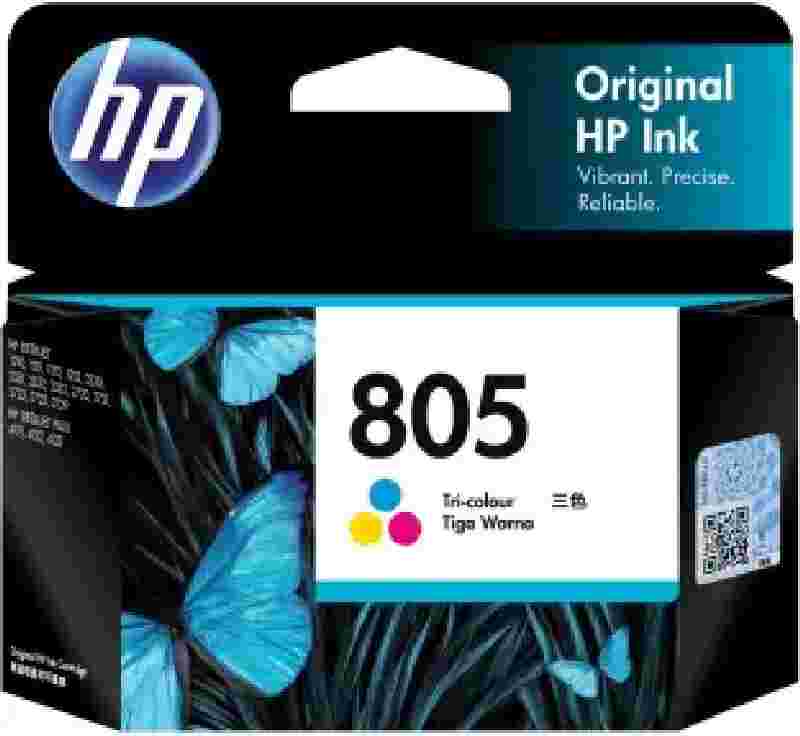 HP 805 Tri-Color Original Ink Cartridge