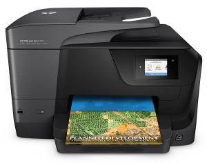 HP OfficeJetPro 8710 with Mobile Printing, Instant Ink ready Wireless All-in-One Photo Printer - Click Image to Close