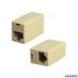 2PC. RJ45 CAT5 /e Network Cable Coupler Joiner Extender - Click Image to Close