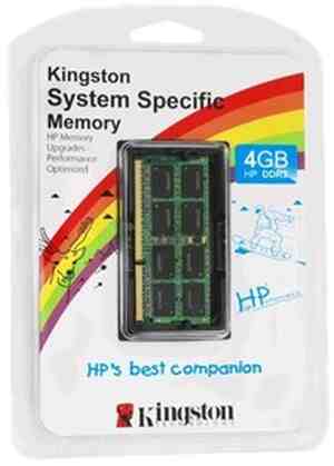 Kingston DDR3 4 GB HP Laptop RAM - Click Image to Close