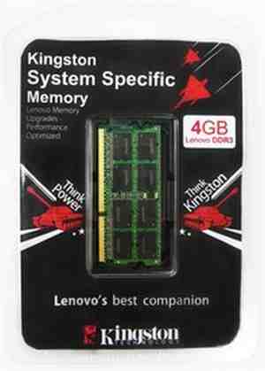 Kingston DDR3 4 GB Laptop RAM