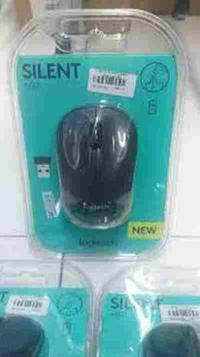 Logitech M221 Silent Cordless Laptop Notebook Wireless Optical Mouse - Click Image to Close