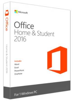 Microsoft Ms Office 2016 Home & Student Software DVD - Click Image to Close