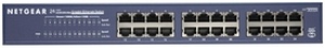 NETGEAR PROSAFE 24-PORT GIGABIT ETHERNET SWITCH 10/100/1000 MBPS Network Switch - Click Image to Close