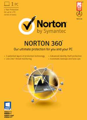 Norton 360 V6 2015 1 PC 1 Year