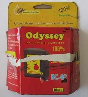 Odyssey HP Comaptiable 21 Black Ink Cartridge - Click Image to Close