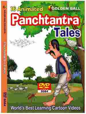Golden Ball 16 Animated English DVD Panchtantra Tales