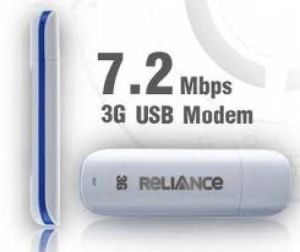 Reliance 3G Prepaid Internet USB 3G Data Card Dongle Tariff Plans Delhi