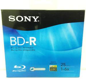 Sony Blu-Ray Recordable Plastic Case 10 PCs Pack - Click Image to Close