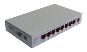 Techcom 10/100 Mbps 8 Port Switch - Click Image to Close