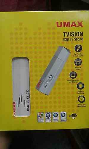 Umax Tv Tuner Stick | UMAX T-VISION USB Stick Price 25 Apr 2024 Umax Tv Tuner Stick online shop - HelpingIndia