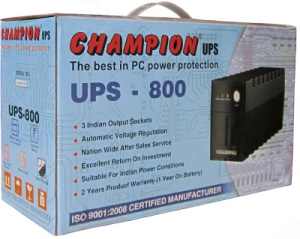 Champion Ups | Champion Home & UPS Price 29 Mar 2024 Champion Ups 800va online shop - HelpingIndia