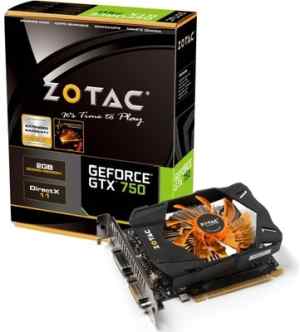 ZOTAC NVIDIA GTX 750 2GB 2 GB DDR5 Graphics Card - Click Image to Close