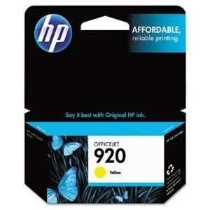 HP 920 (CH636AN) Yellow Ink Cartridge - Click Image to Close