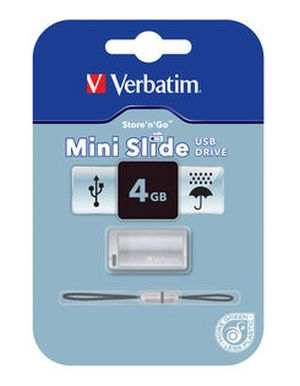 Verbatim 4GB USB Flash Pen Drive - Click Image to Close