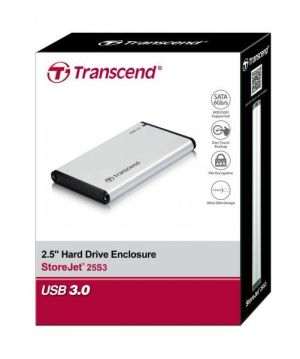 Transcend 2.5" SATA HDD USB 3.0 Casing for Laptop HardDisk - Click Image to Close
